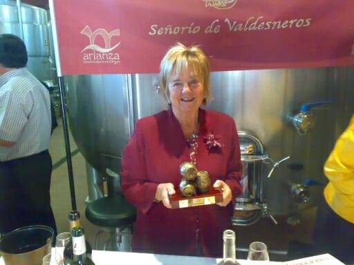 Premio Bocoy SV 2008 a María Isabel Mijares
