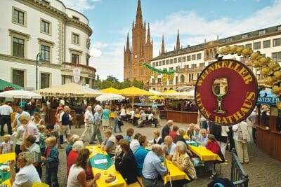 Semana del vino de Rheingau en Wiesbaden