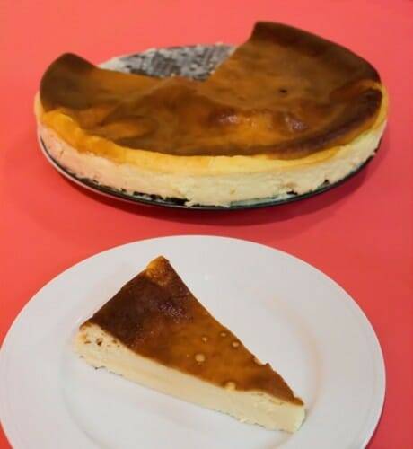 Tarta de queso fresco