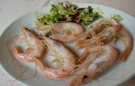 Gambas a la plancha
