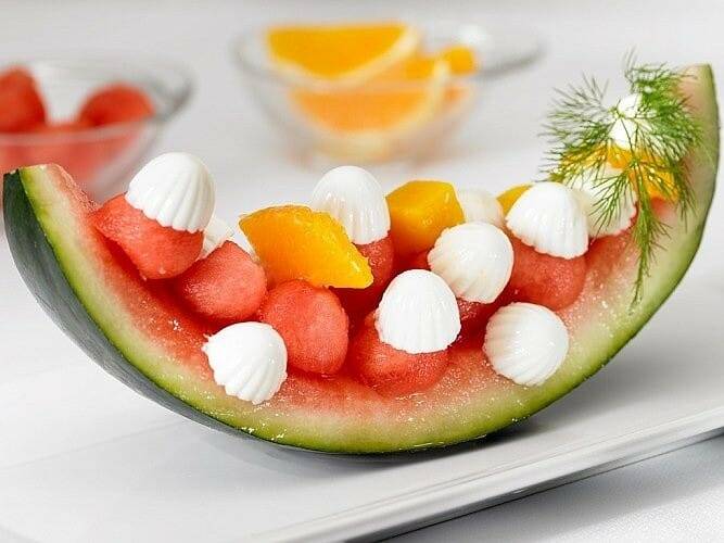 Góndola de Sandía con Burguitos Natural