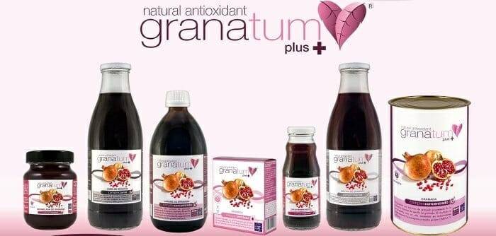 Detalle de la gama de productos Granatum Plus