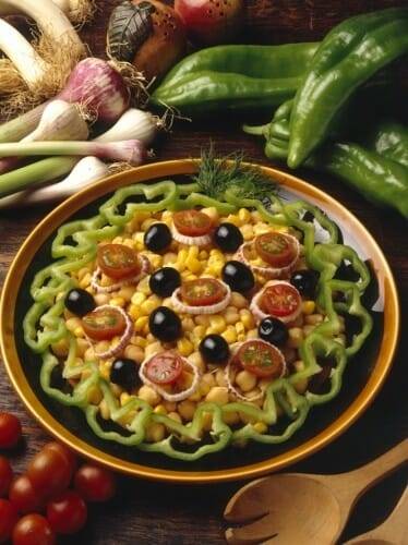 Ensalada de garbanzos