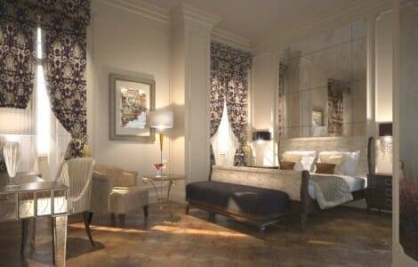 Detalle de una suite del Hotel InterContinental de Portugal