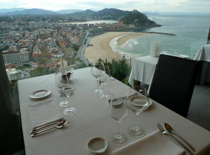 Vistas desde el comedor del Mirador de Ulía