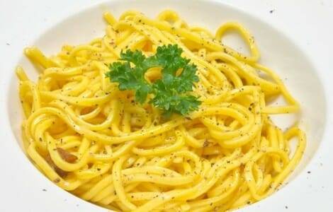Spaguetti alla carbonara l´originale