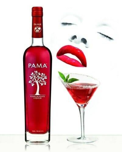 Pama es un licor de granada muy versátil por sus posibilidades en coctelería y cocina