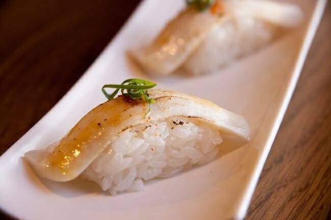 Niguiri de pez mantequilla
