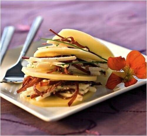 Milhojas queso Appezeler