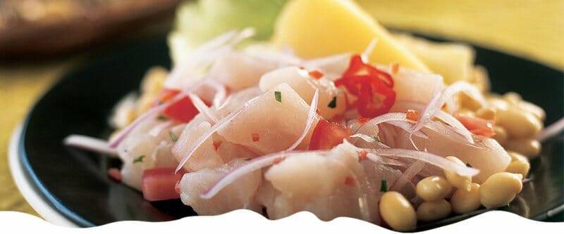 Ceviche de pescado
