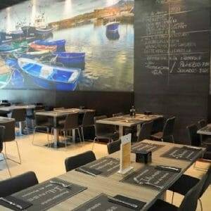Sala del restaurante Illunbe