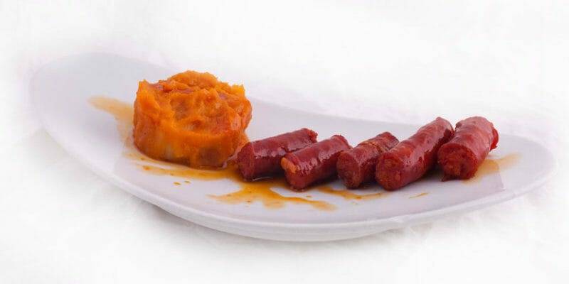 Patatas revolconas con chistorra Paulino