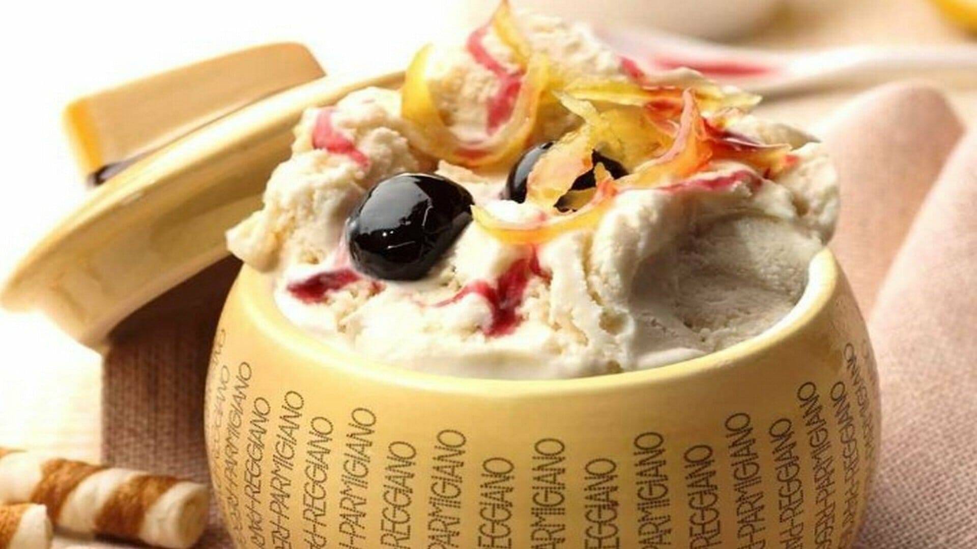 helado parmigiano