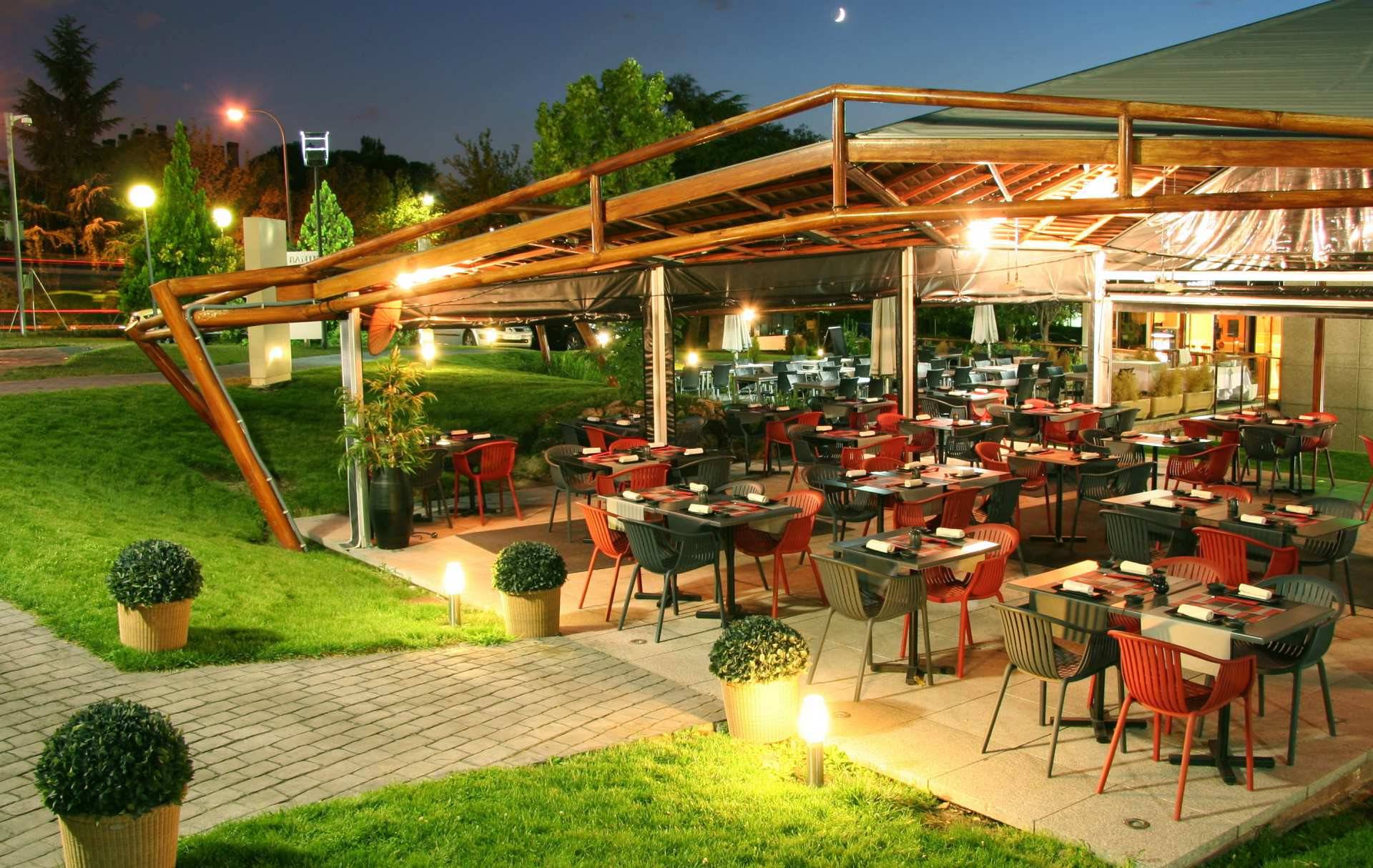 Cocina japonesa para tomar en la terraza de Inari, en La Moraleja