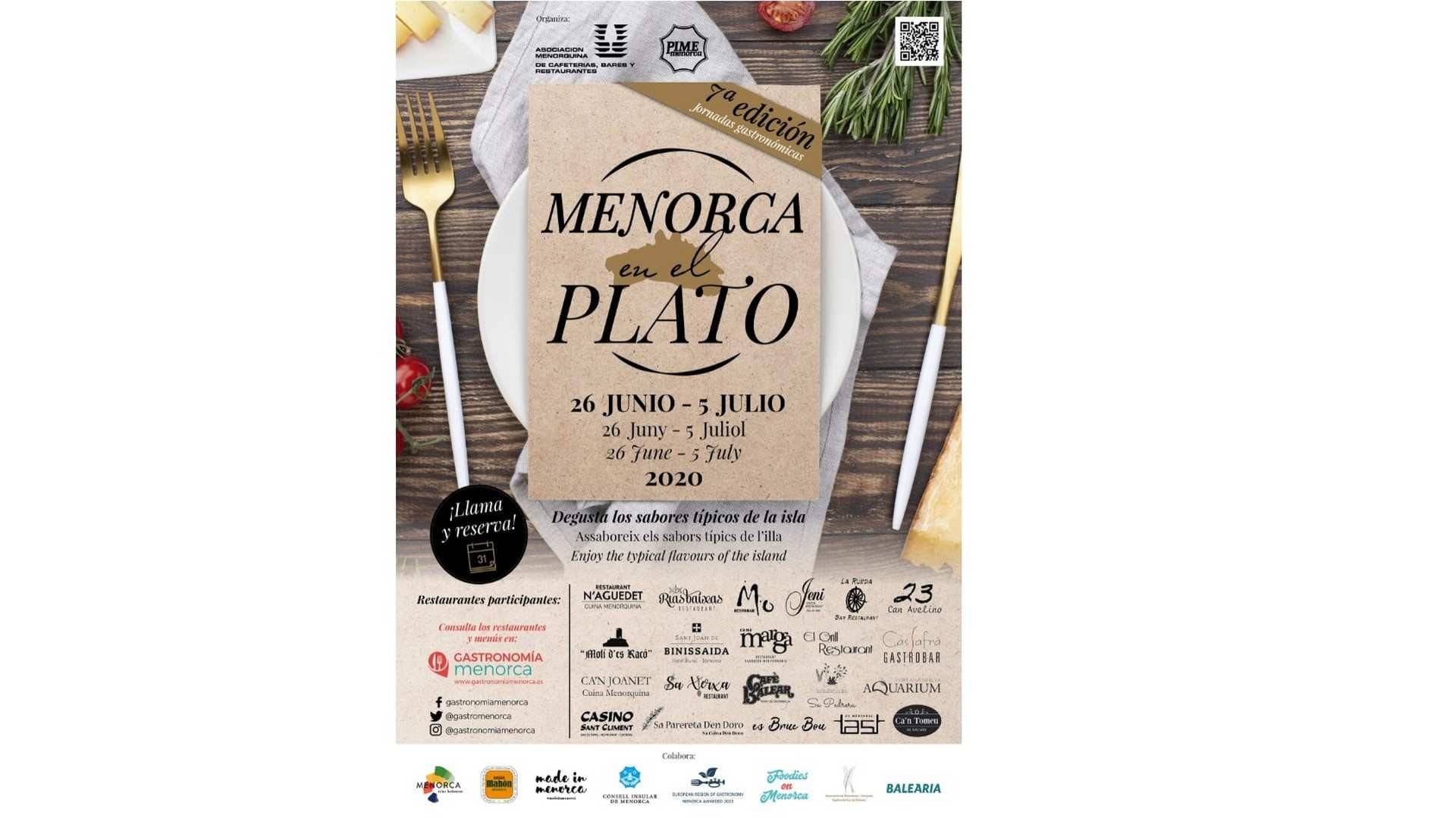 “Menorca en el plato”, del 26 de junio al 5 de julio