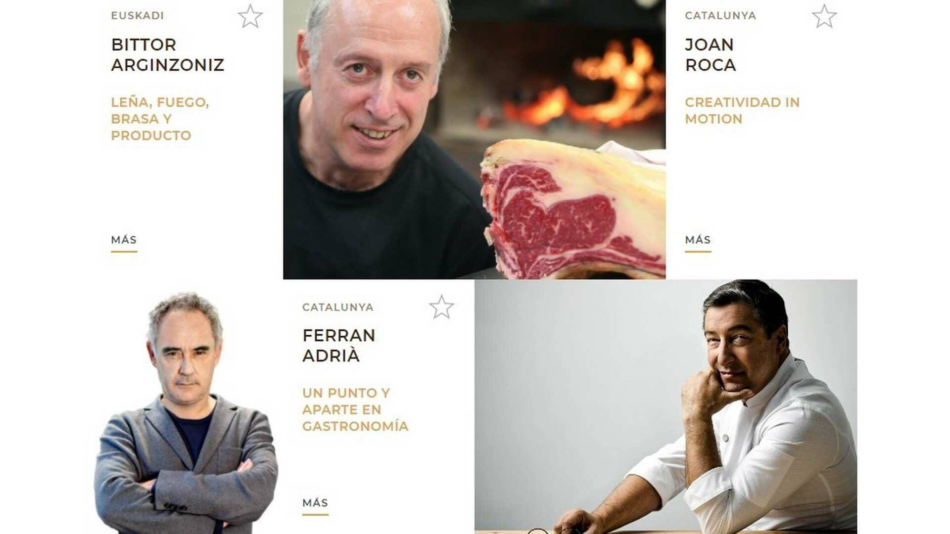 El programa de San Sebastián Gastronomika: ponencias, actividades, mesas redondas... y mucha cocina.