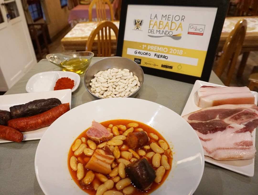 La Mejor Fabada del Mundo en 2018 fue la de Gaucho Fierro. @Restaurante Gaucho
