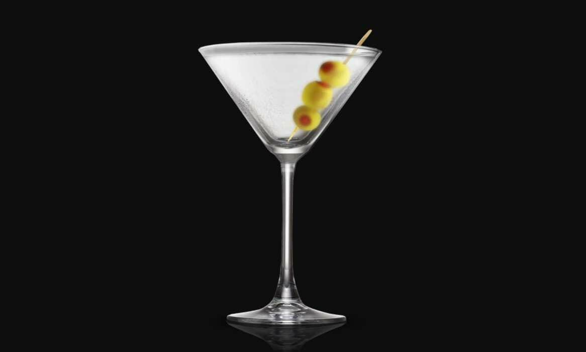 El elegante Dry Martini 