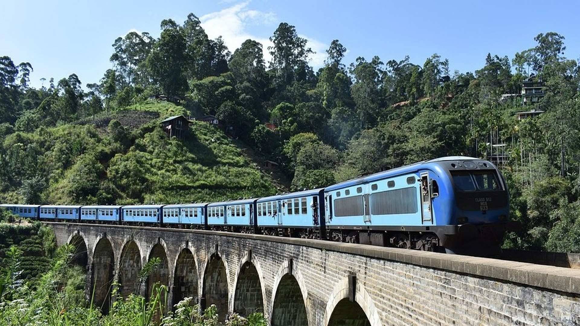 Recorrer Sri Lanka en tren es una estupenda opción