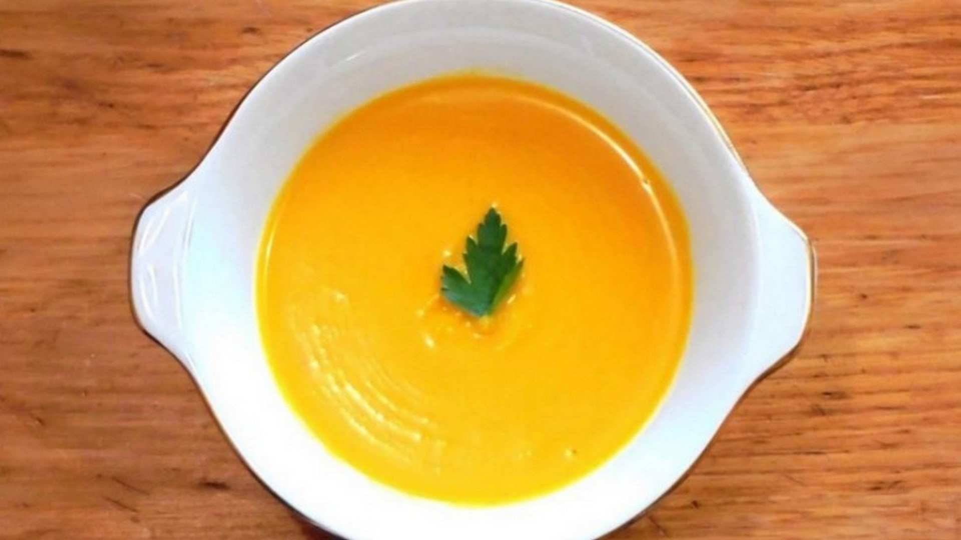 Crema de Calabaza y Mandarina