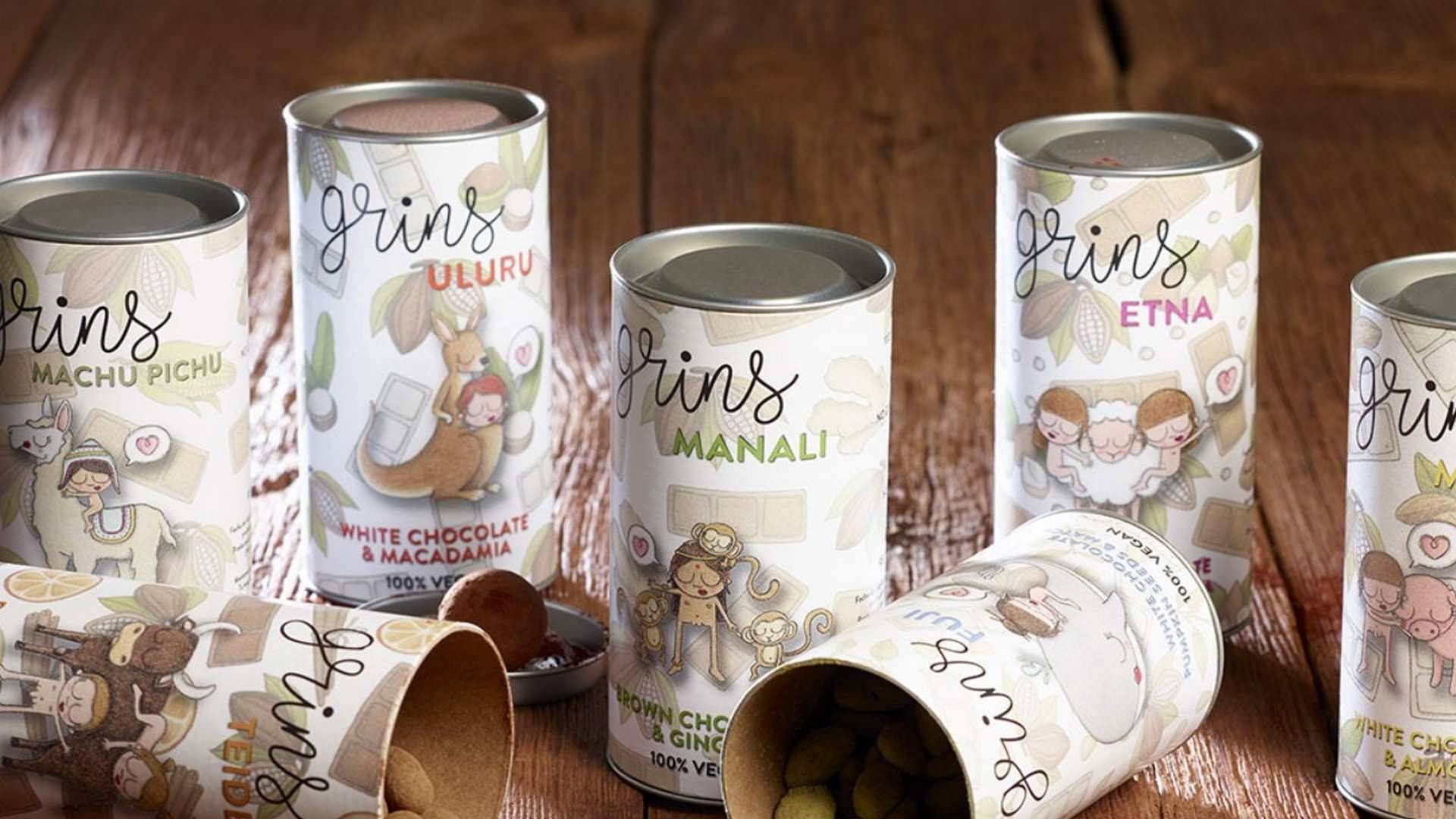 Existen un total de 7 variedades de Grins