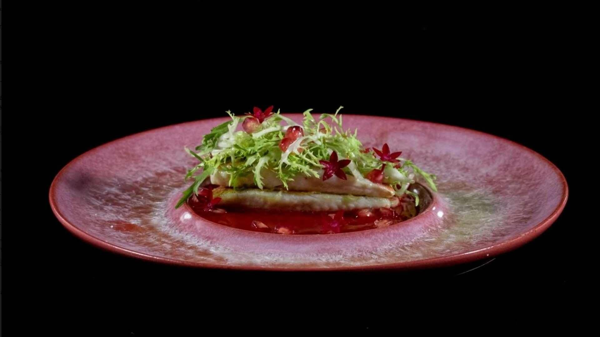Receta de Salmonetes con salsa de granadas, de Susi Diaz
