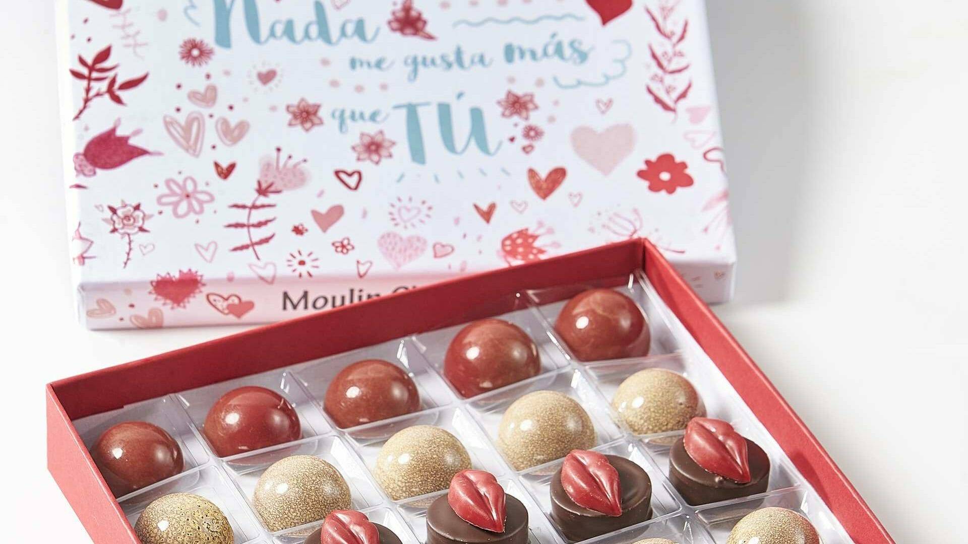 Los bombones más románticos de Moulin Chocolat. 