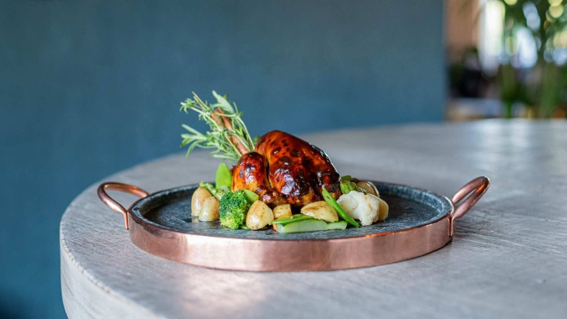 Receta de pollo picantón, de Diego del Río