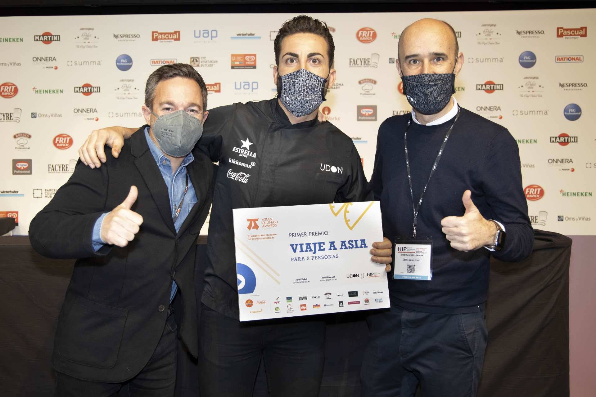 El chef de Ábac, Juan Carlos Reyes, premiado con el Asian Culinary Award