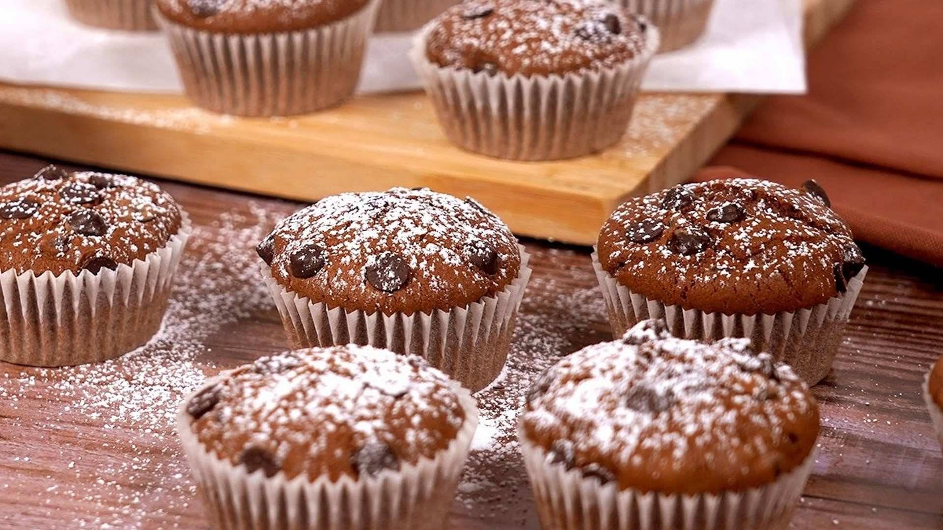 Receta fácil y rápida de Magdalenas de chocolate (paso a paso para que no te pierdas)