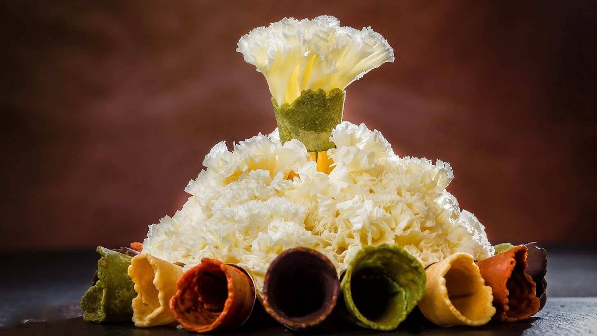 FLORES CON SABOR A QUESO