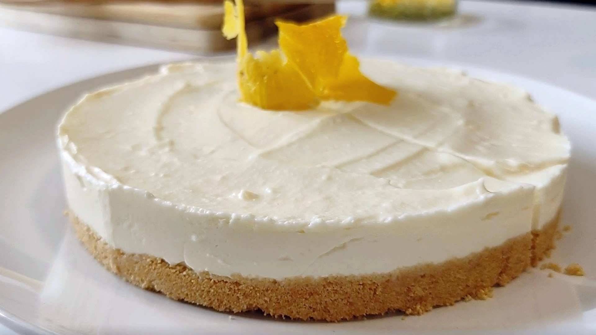 Receta fácil de Cheesecake de limón
