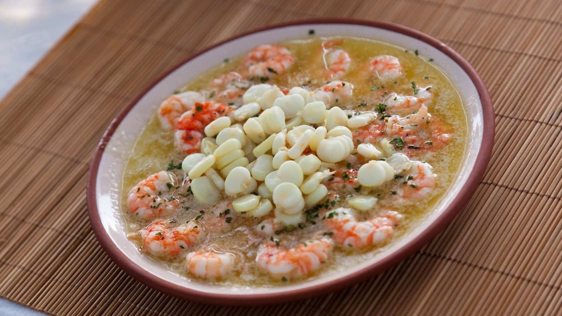 La sopa de camarones es un clásico de la zona de Arequipa