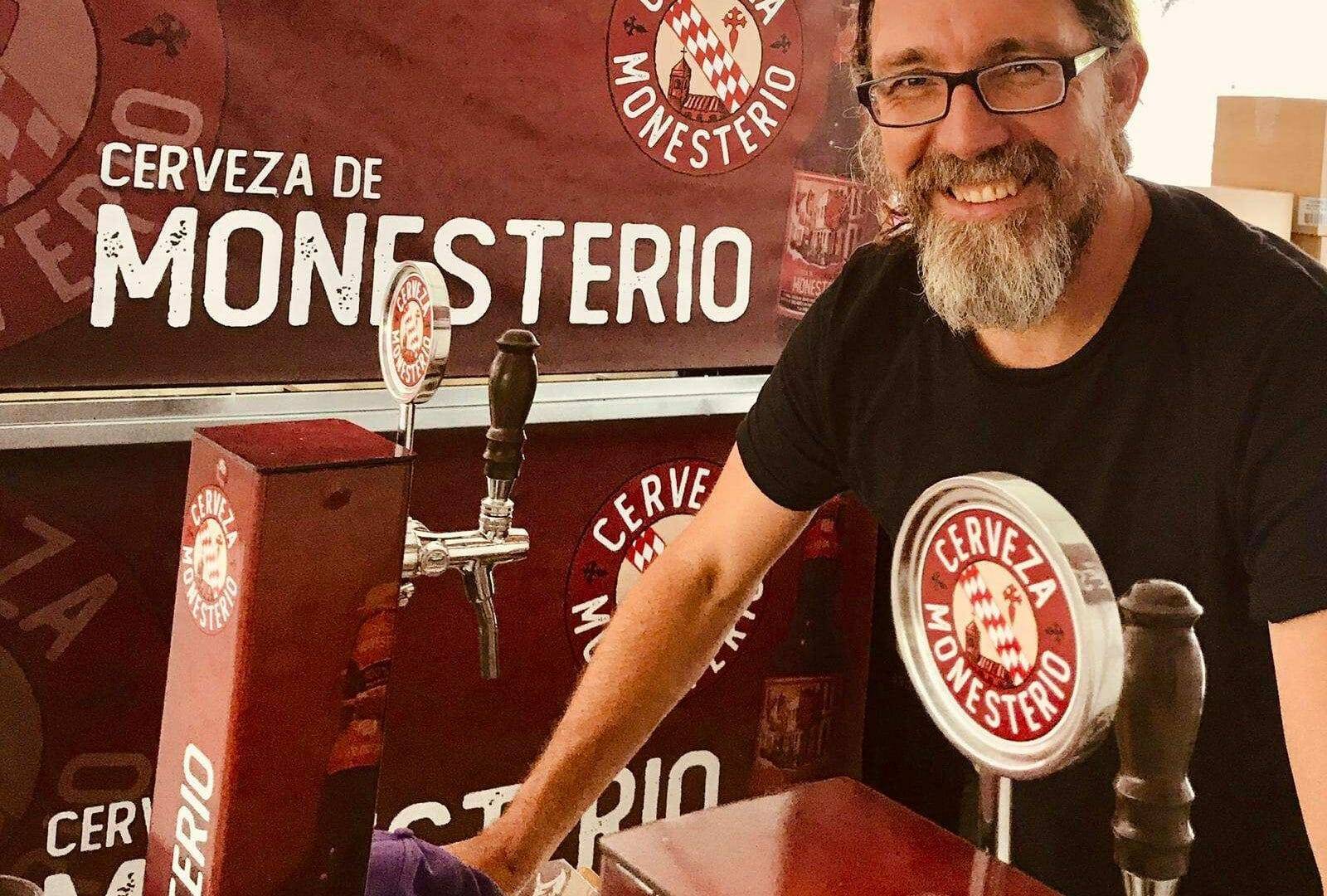 Juan Frutos, creador de la cerveza de Monesterio.