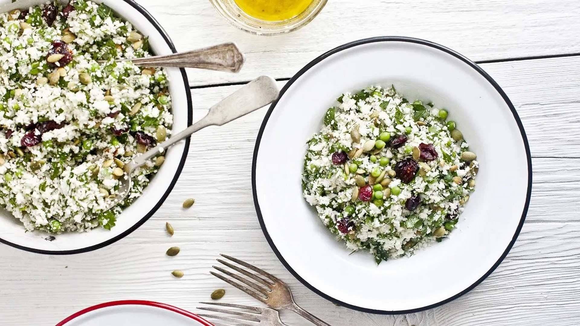 Receta de Cuscús de Coliflor