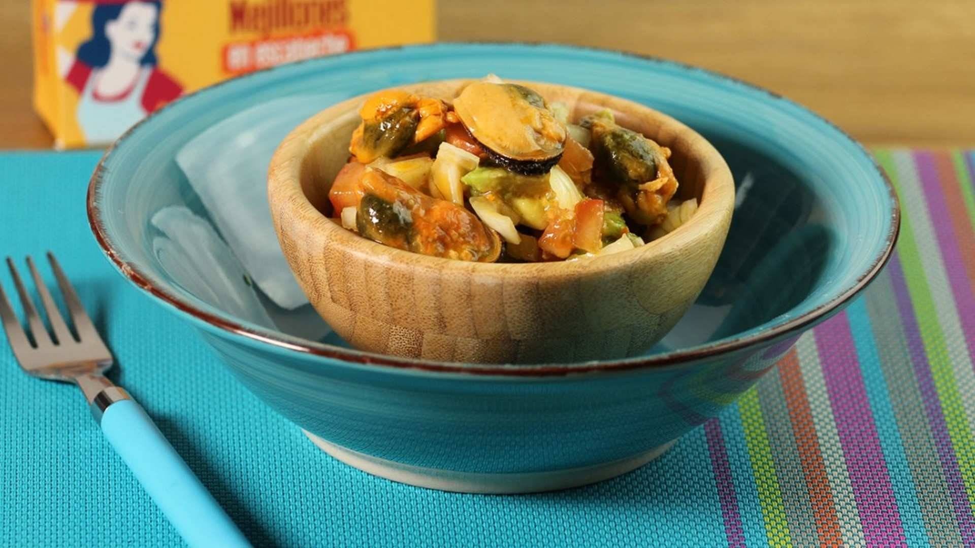 Receta de Guacamole de Mejillones en escabeche de las Rías Gallegas