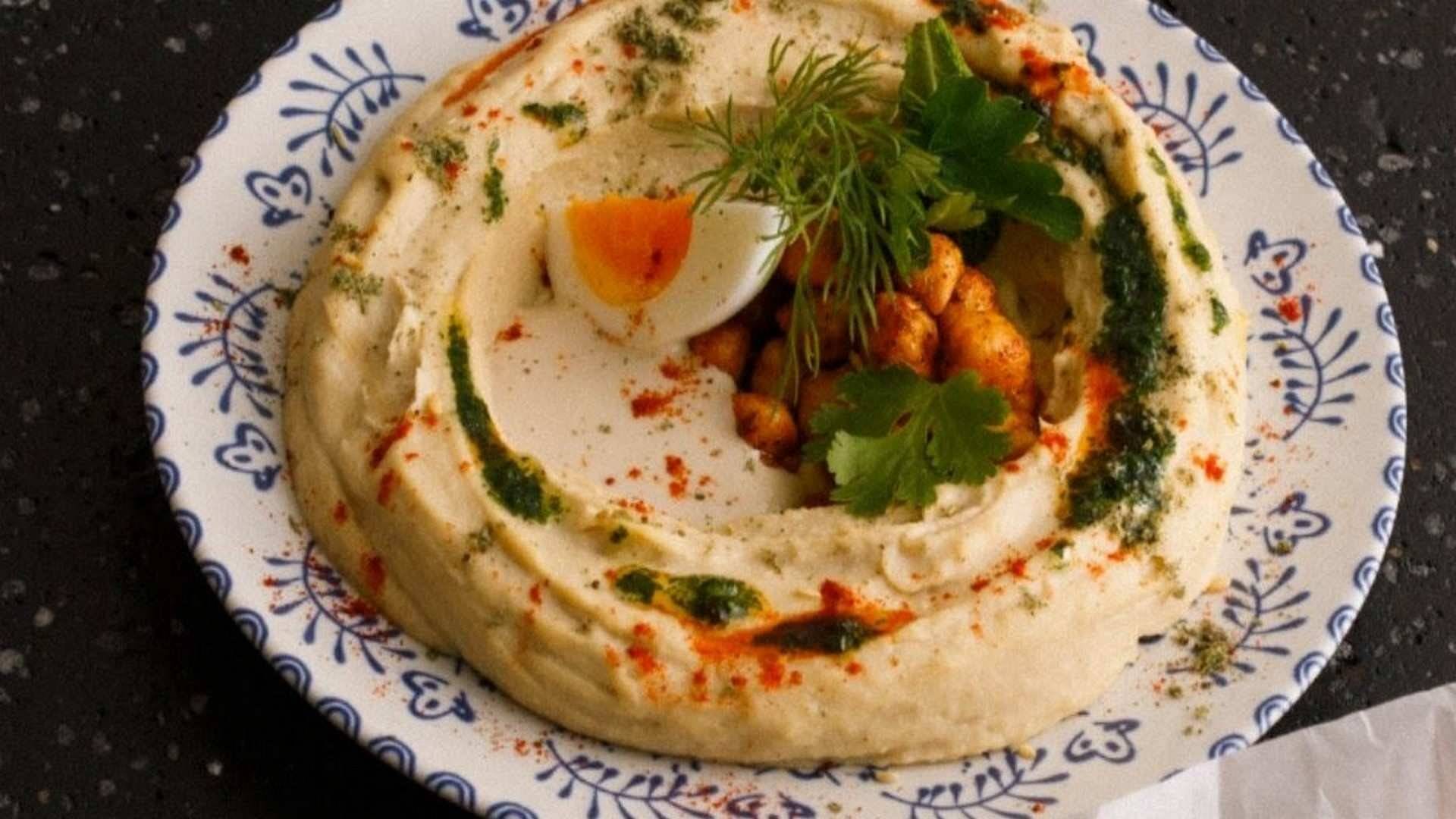 Receta de hummus de garbanzos