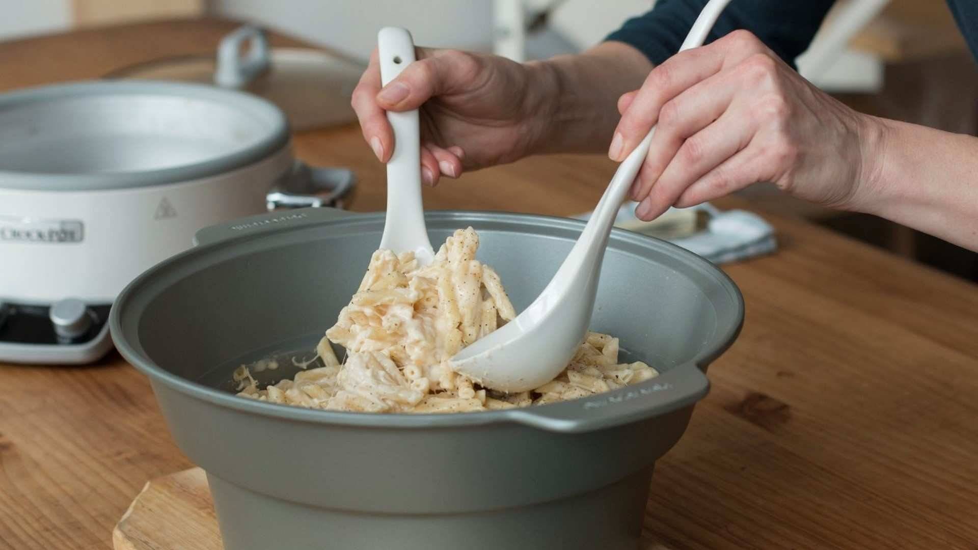 Receta de Mac & Cheese con Crock-Pot