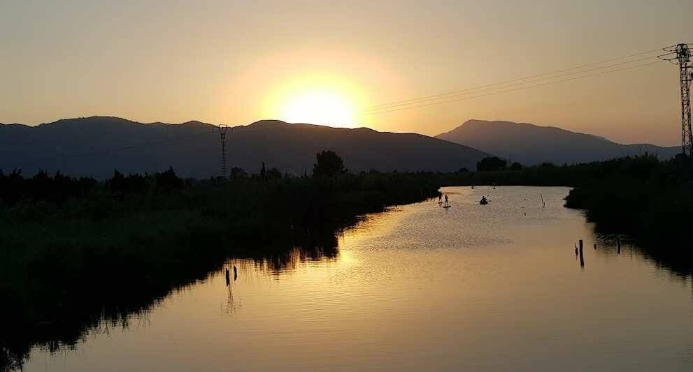 Uno de los hermosos paisajes que nos ofrece Xeraco
