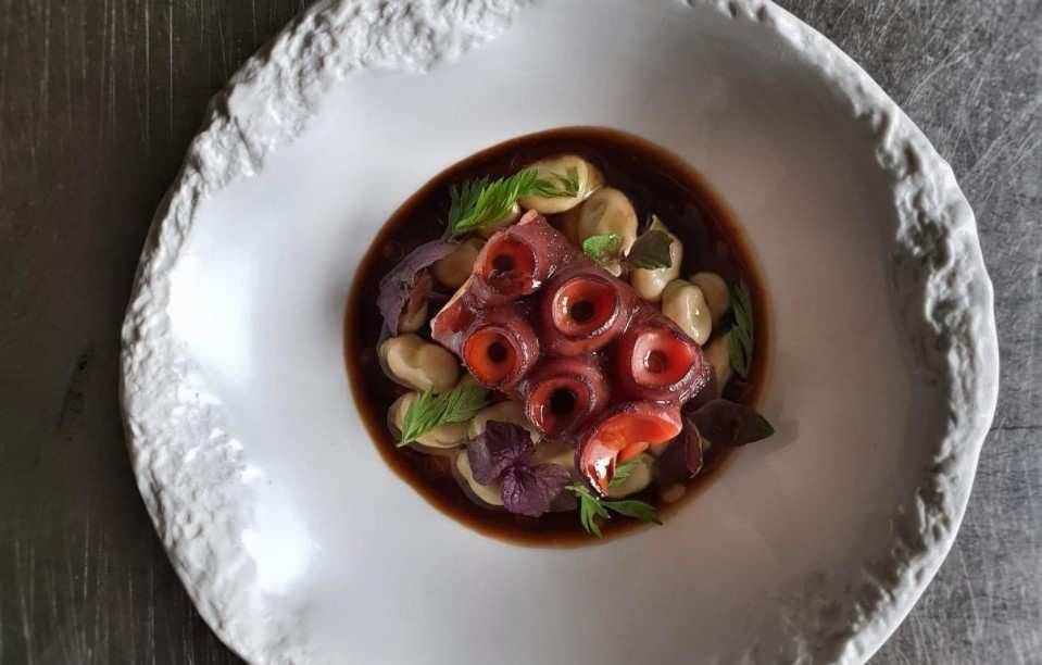 Una elaboración de Borja Susilla, den el restaurante Tula