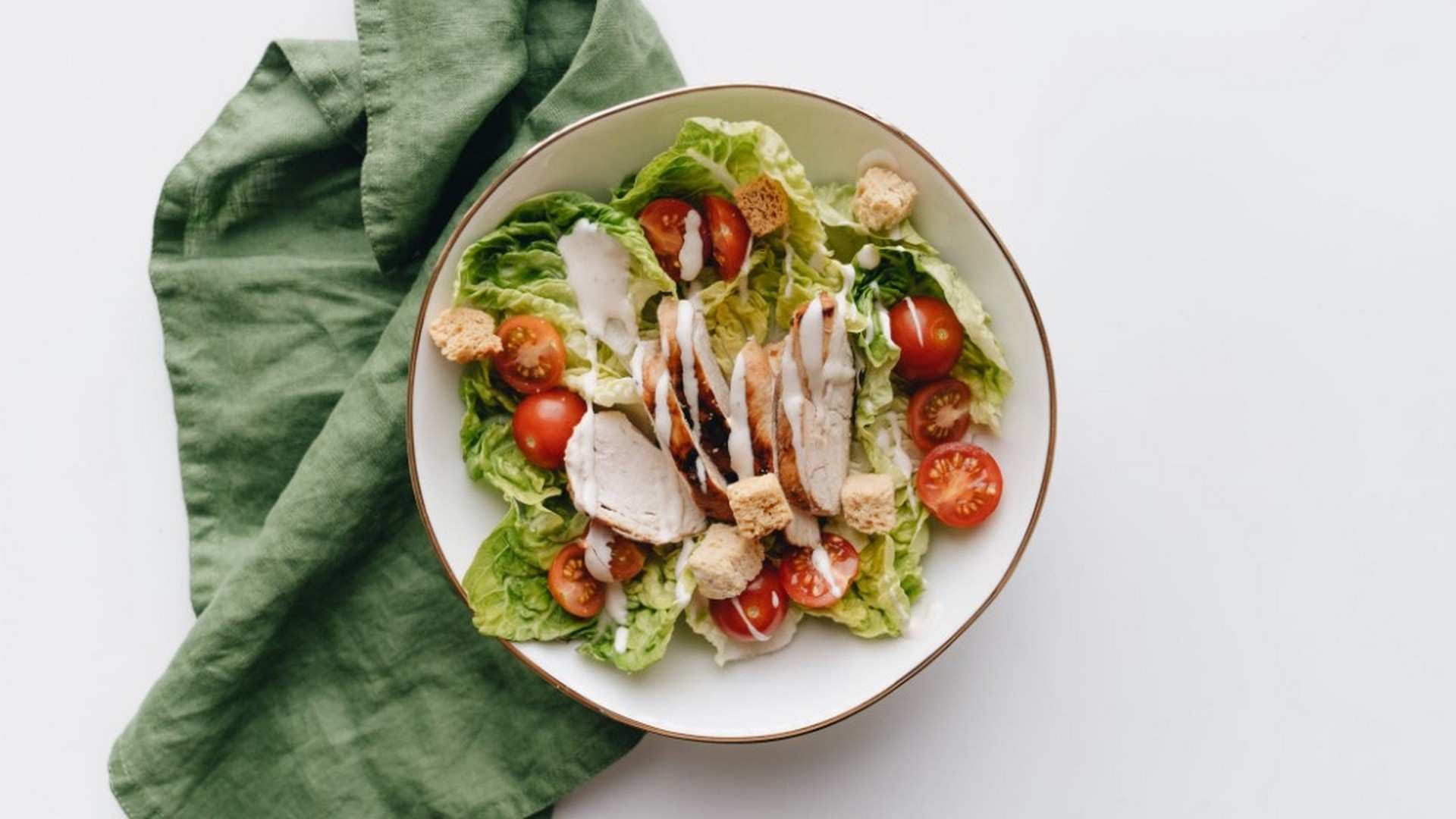 Receta de ensalada César