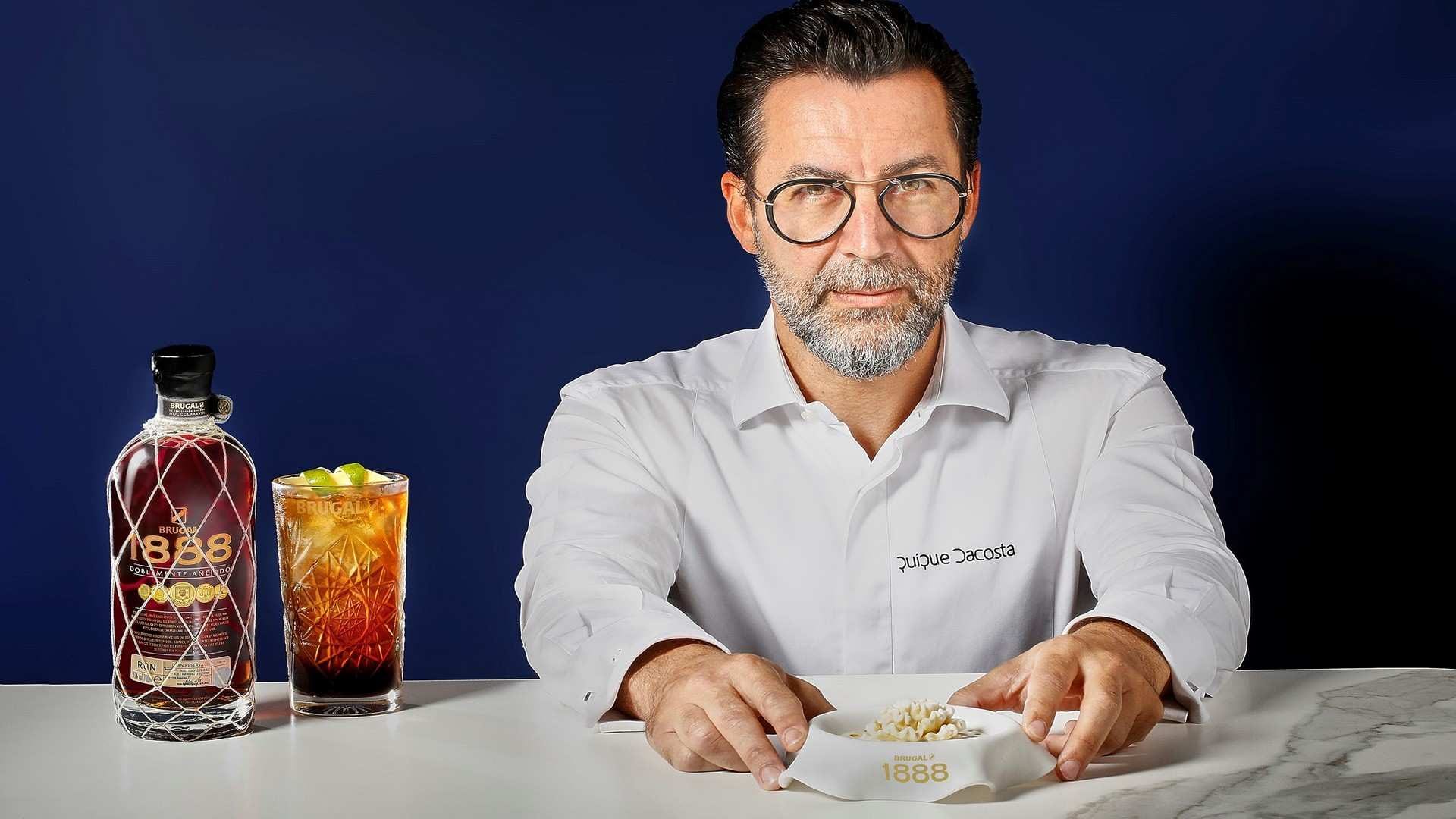 ¿Se puede comer con ron? Quique Dacosta y Brugal 1888 celebran la amistad con un menú deslumbrante