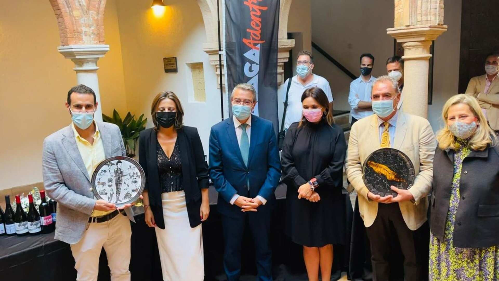 El acto ha tenido lugar en el fabuloso palacio de Mondragón, en Ronda.