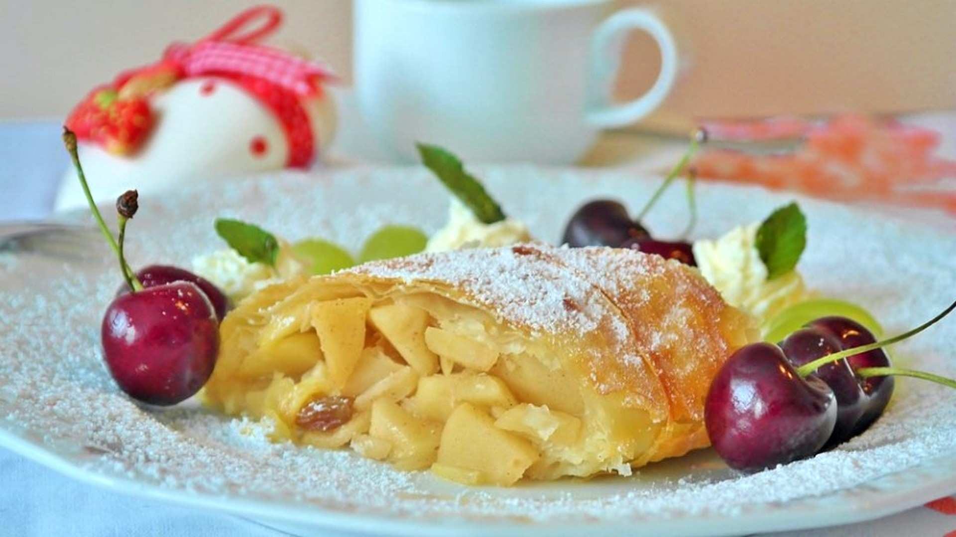 Receta de strudel de manzana