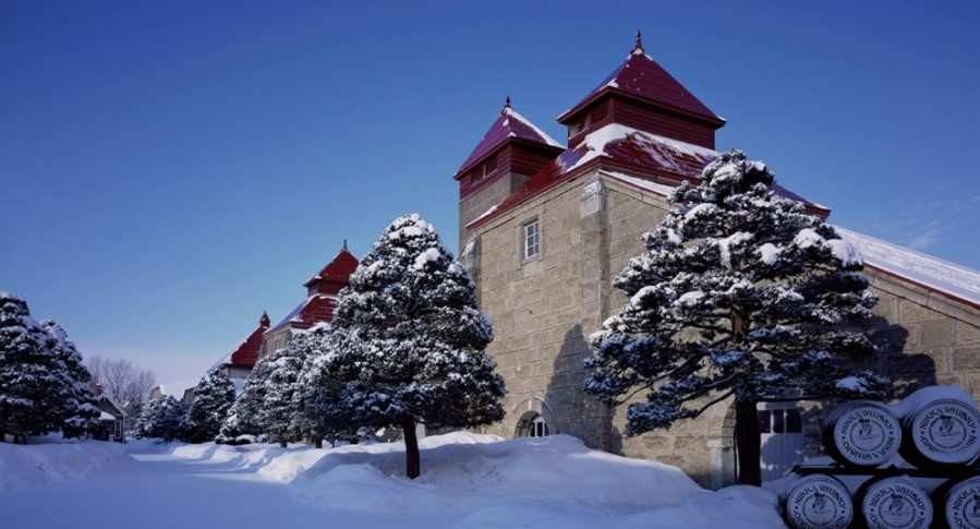 Destileria de Yoichi, en la isla de Hokkaido.