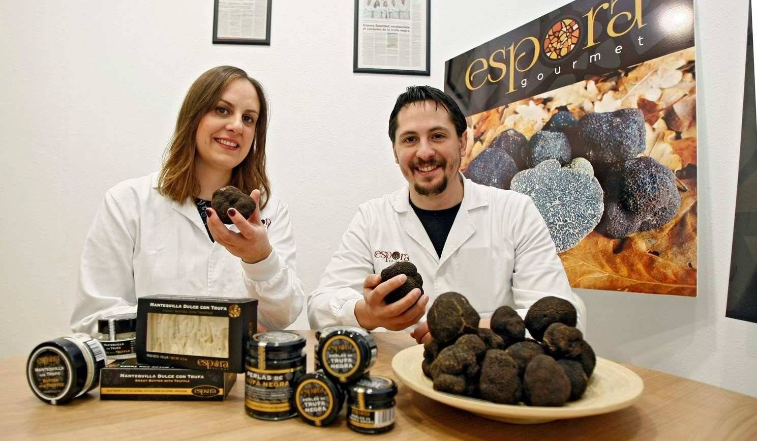 Blanca López y Roberto Antón, los creadores de Espora Gourmet
